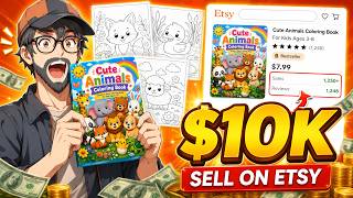 How to Make $10K Selling Coloring Books Worldwide (From Home!)