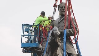 Richmond retira la estatua del general confederado Lee en Estados Unidos