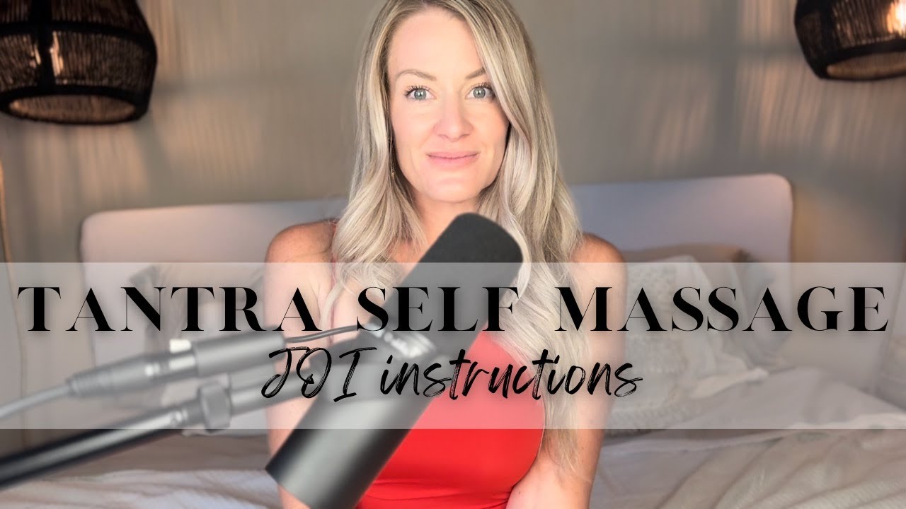 ASMR Self Massage Instructions JOI