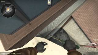 CS:GO Nuke pixelwalk - (solo boost to CT skywalk + T twinkie/Silo!) FIXED!