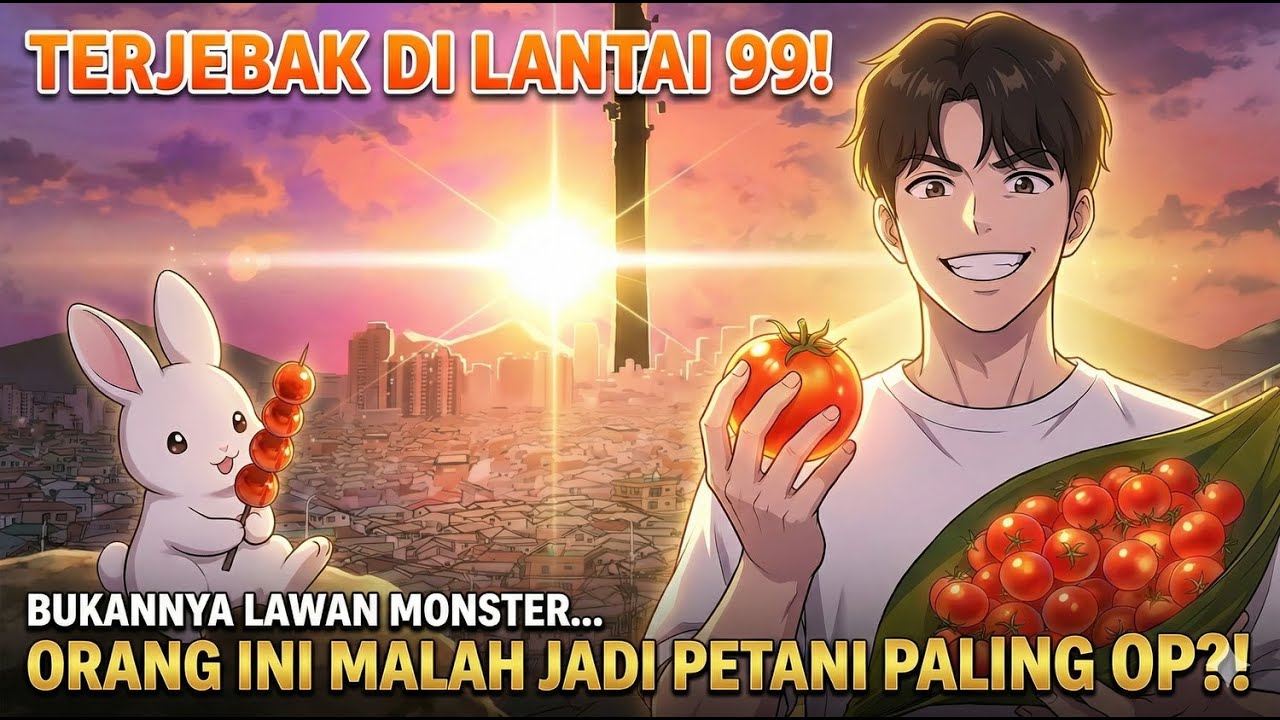 TERJEBAK DI LANTAI 99! Bukannya Lawan Monster, Orang Ini Malah Jadi Petani Paling OP?!