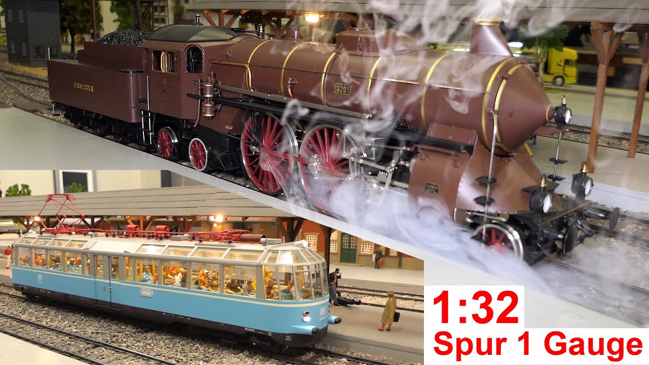 Spur1-Fahrtreffen München 11/25 - S 2/6, Big Boy, ET91, BR 97.1, MY 1131, neue 4yg - 1:32-Modellbahn