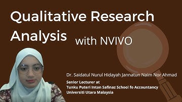 [Part 2] Qualitative Data Analysis with Nvivo