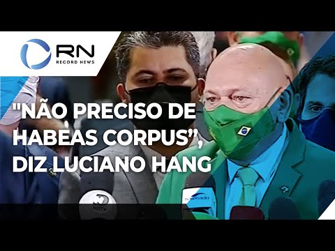 Luciano Hang chega ao Senado para depor à CPI da Pandemia