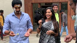 karthika Deepam serial fame karthik birthday CELEBRATION in set/nirupam//premi viswanath