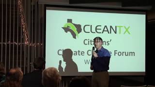 Citizens&#39; Climate Change Forum, Jan  23 2018 at Galvanize, Austin TX