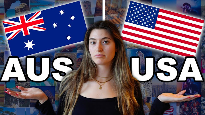 DIFFERENCES between AUSTRALIA and the US