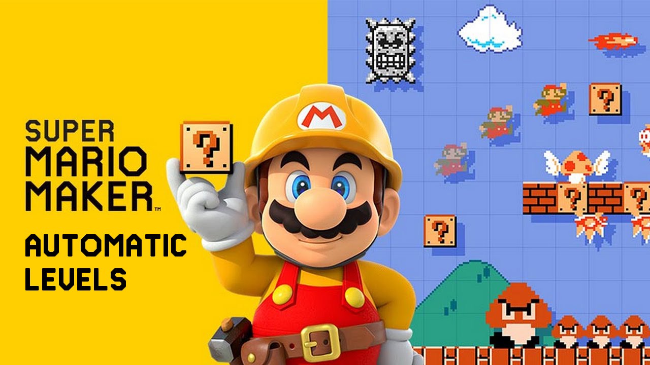 Super Mario Maker - Automatic Levels - YouTube
