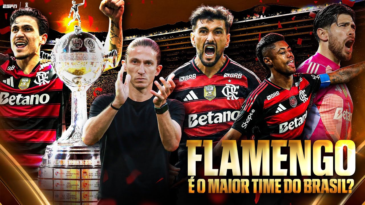 FLAMENGO É O MAIOR TIME DO BRASIL APÓS A CONQUISTA DO TETRA DA LIBERTADORES?