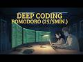 Pomodoro 25/5 LOFI 📚  Late Night Coding [60 MIN]