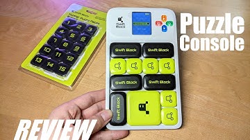 REVIEW: GANCube Swift Block wiSlide - Smart Super Slide Puzzle Game? Brain Teaser Handheld Console!