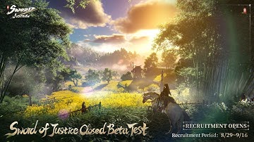 Sword of Justice Closed Beta Test sign-ups are now on!