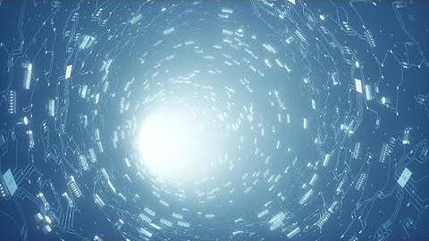 Electronic Printed Circuit Board Electronics Tunnel | Motion Graphics - Videohive template