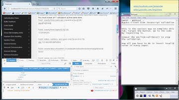 OWASP WebGoat - ByPass Client Side JavaScript Validation