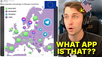 American reacts to Interesting Maps of Europe