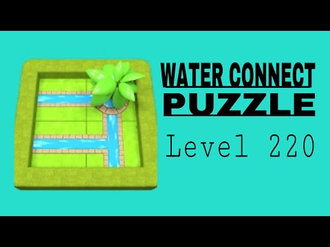 Water Connect Puzzle Level 220 | Walkthrough Solution