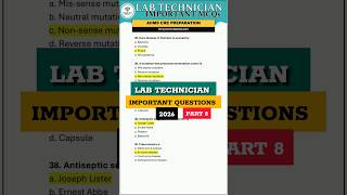 AIIMS CRE Microbiology MCQ Practice 🔥PART 8 | Important Questions with Answers ✅