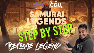 The Step-by-Step Application for Samurai Legends As A Scholar In CGU screenshot 1