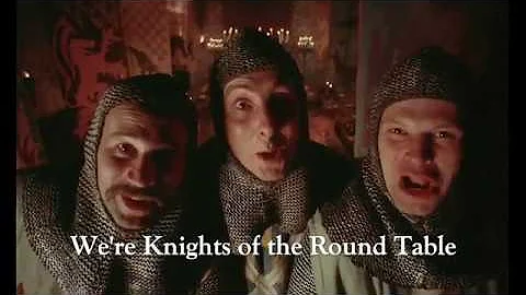 Camelot: Knights of the Round Table (Monty Python and the Holy Grail) with Lyrics