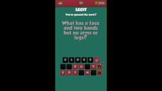 Riddle Me That - Level 104 Answer Walkthrough