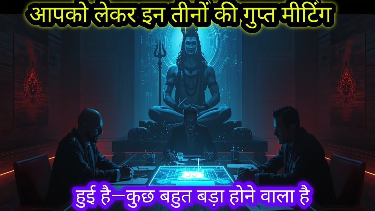 22:22🕉आपको लेकर इन तीनों की गुप्त मीटिंग हुई है—कुछ बहुत बड़ा होने वाला है🚩Mahadev ji ka Sandesh