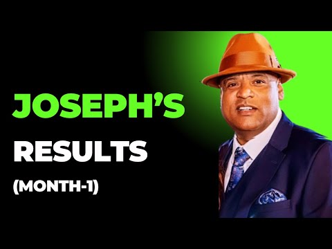 Client results video — Joseph, Los Angeles CA, month one