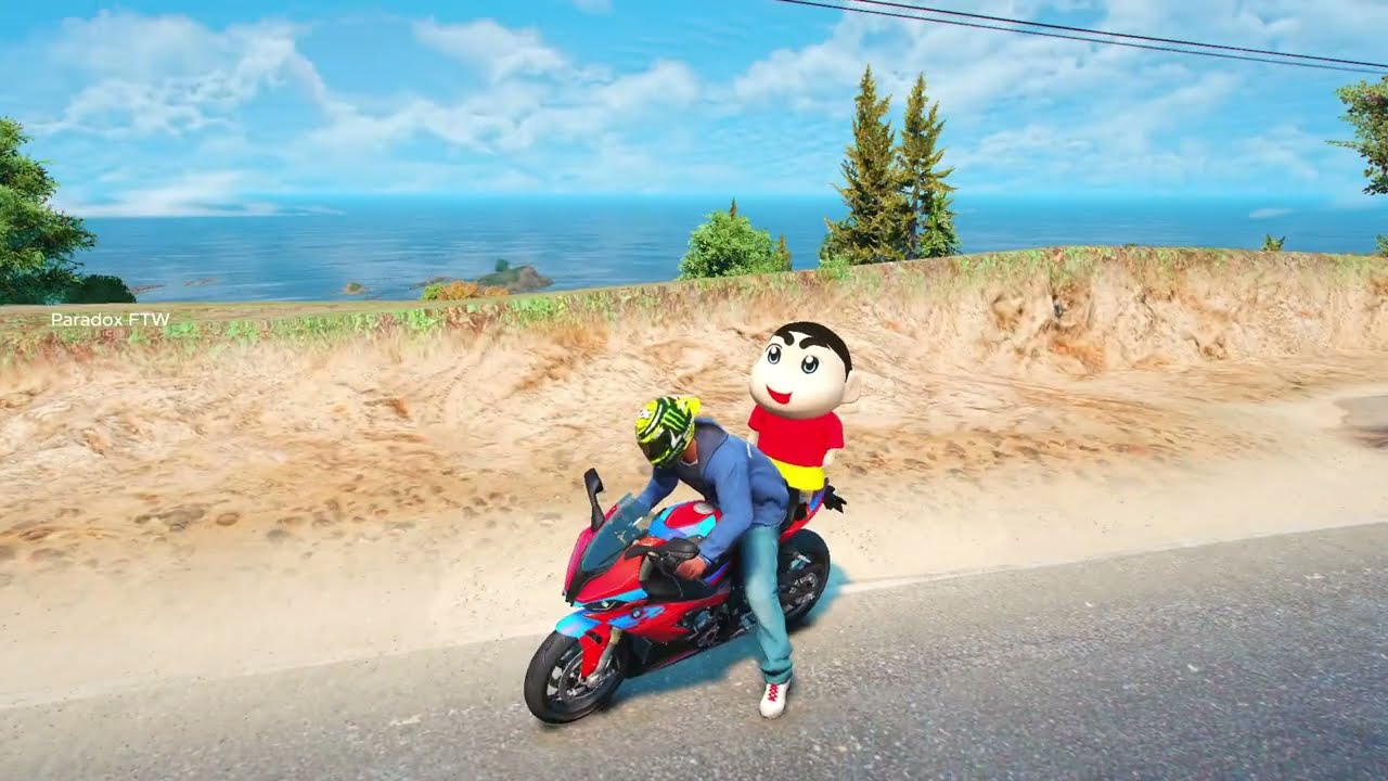 Shinchan and Franklin Collecting Spiderman Super Cars In GTA 5 | Paradox FTW