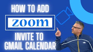 How To Add Zoom Invite To Gmail Calendar