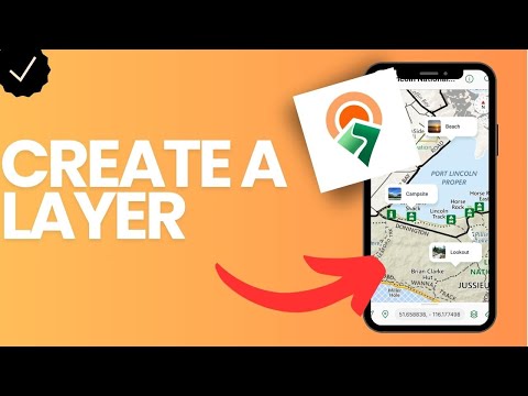 How to create a layer in the Avenza Maps app?