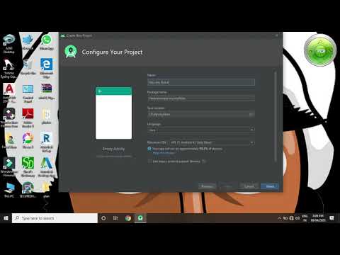 How to make your very first app on android studio