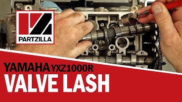 Yamaha YXZ1000R Valve Adjustment | Setting Valve Clearance on a Yamaha YXZ1000R | Partzilla.com