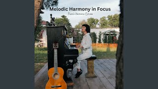 Harmonic Reflections: Melodic Focus through Piano's Echoes