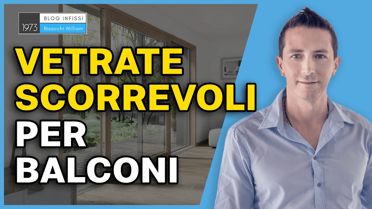 Vetrate scorrevoli per balconi sono comode ?