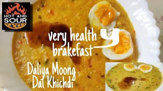 Daliya Khichdi Daliya Khichdi Recipe Daliya Pulao With Moong Dal Broken Wheat Khichdi
