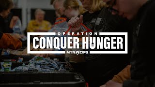 OPERATION CONQUER HUNGER | Our Mission to Give Back