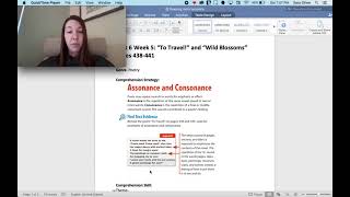 Unit 6 Week 5 To Travel:Wild Blossoms Grade 5
