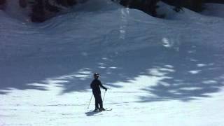 sick freestyle skiing