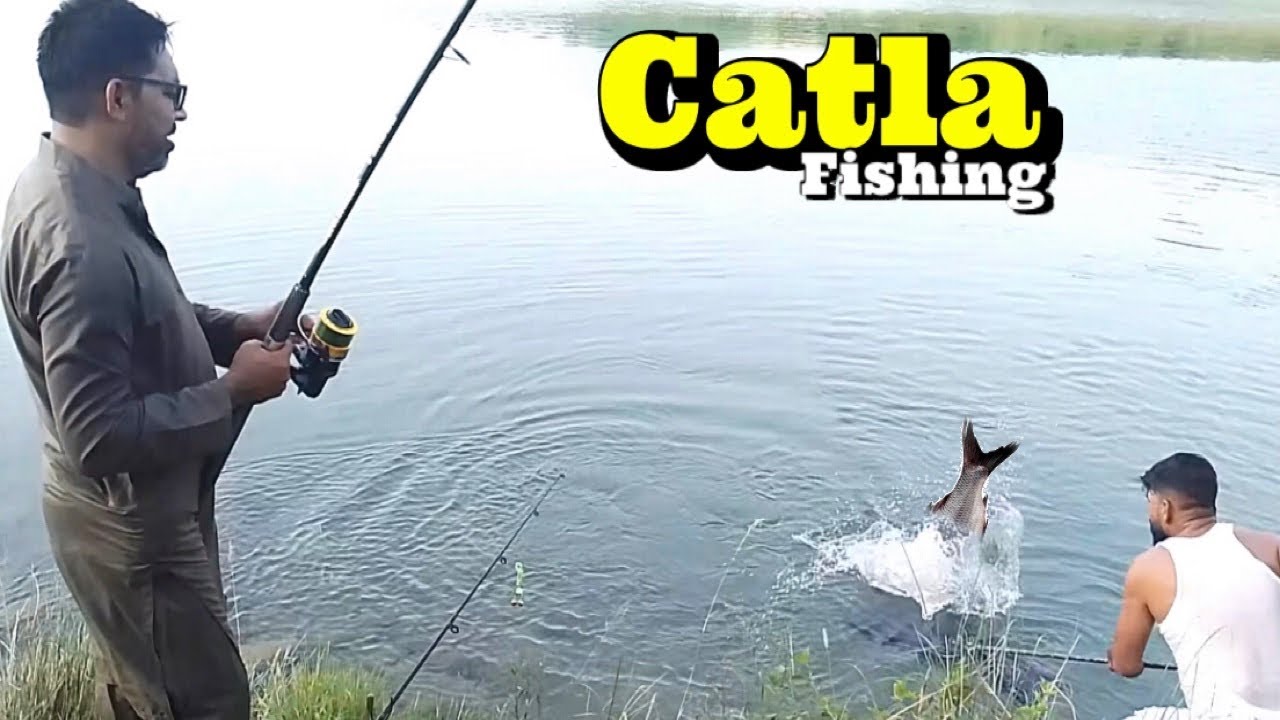 Catla Fishing Brooti | Mangla Dam Fishing 2025 | ADIL - YouTube