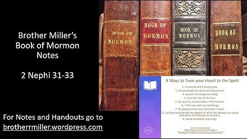 Come, Follow Me - 2 Nephi 31-33
