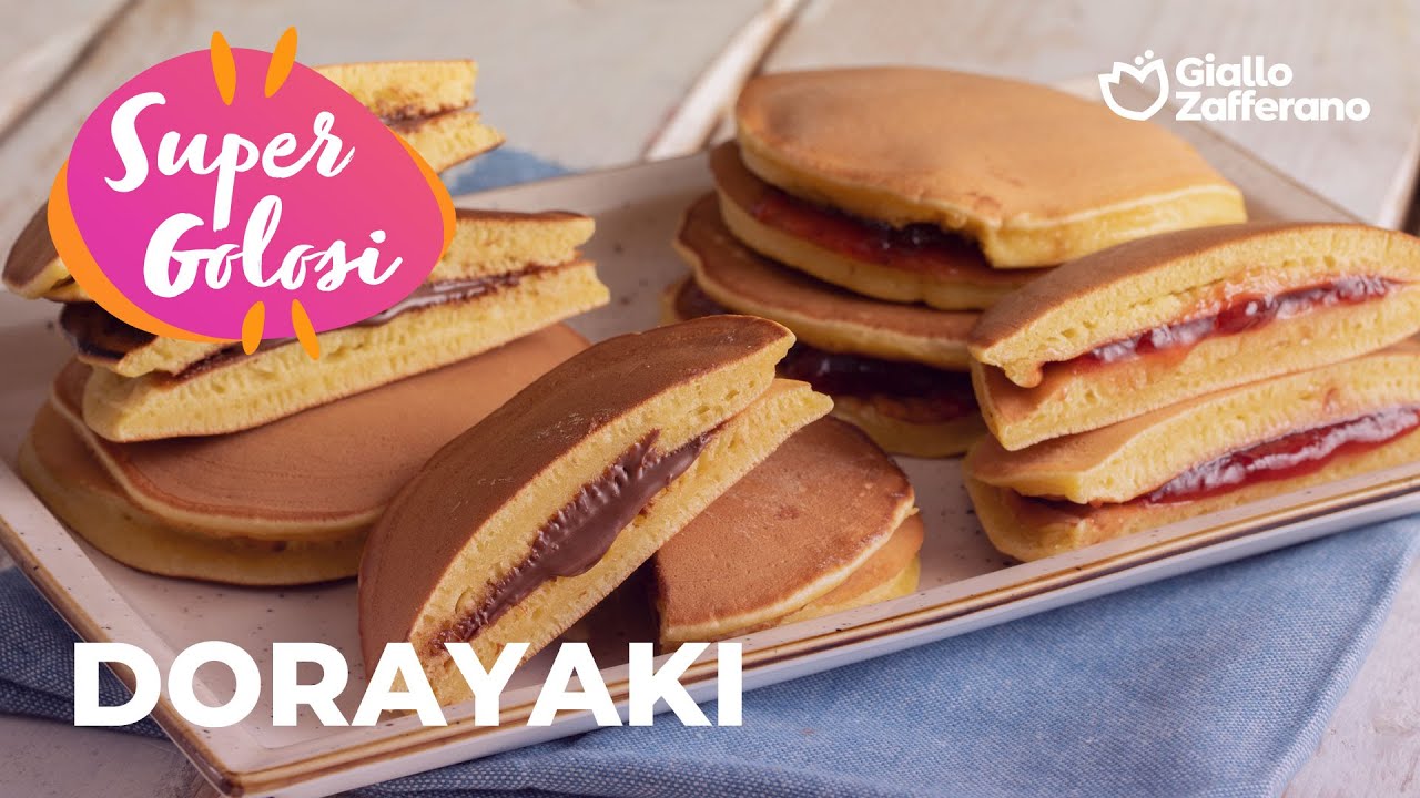 DORAYAKI - la MERENDA dei CARTONI ANIMATI GIAPPONESI😎🍫