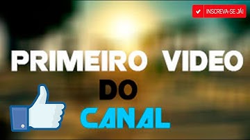 PRIMEIRO VÍDEO DO CANAL: INTRO COM TEXTO LIKE- DOWNLOAD NA DESCRIÇÃO