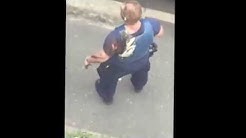Deux policiers brûlés au cocktail Molotov. Viry-Chatillon/France - 8 Octobre 2016