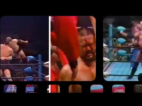 Stan Hansen & Bruiser Brody vs Giant Baba & Kimura 1984 11 28