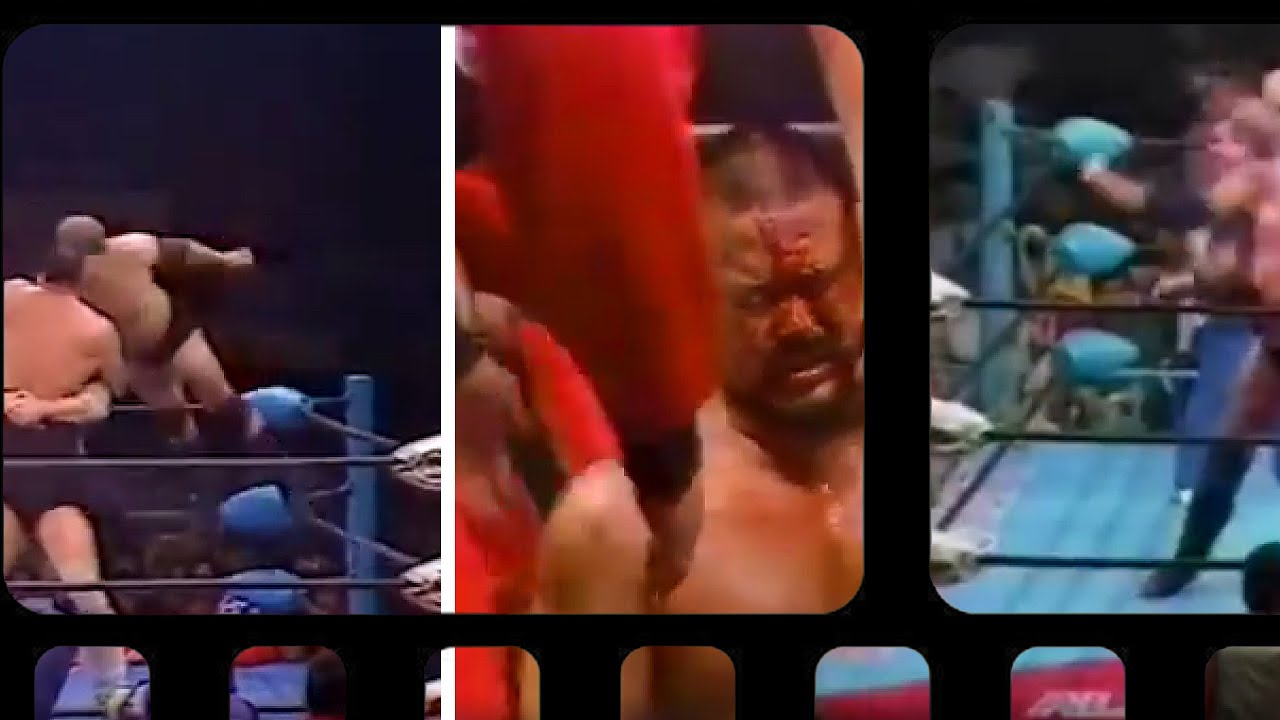 コリンシアン　ピエルイジコッリーナ　プロスターズコンベンション 2007 Stan Hansen & Bruiser Brody vs Giant Baba & Kimura 1984 11 28