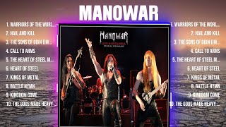 Manowar The Best Music Of All Time ▶️ Full Album ▶️ Top 10 Hits Collection
