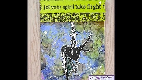 Lavinia World Interactive Swinging Fairy Card