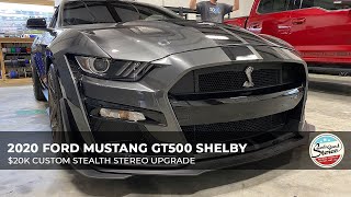 2020 Ford Mustang GT500 Shelby Custom Stealth $20K Stereo System