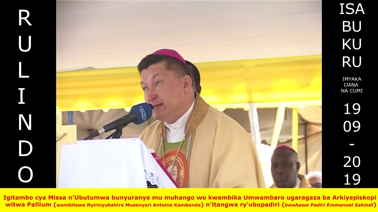 RULINDO, PALLIUM, UBUSASERDOTI