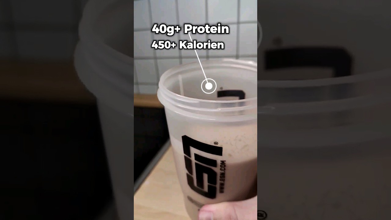 Protein-Shake für den Muskelaufbau 🚀💪 