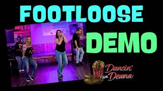 FOOTLOOSE 🤠👢 Line Dance Demo w/ Music